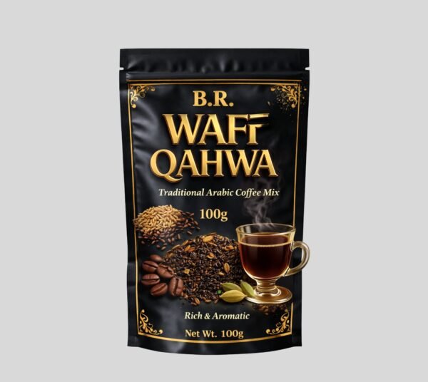B.R. Wafi Qahwa – 100g | Traditional Arabic Coffee Mix